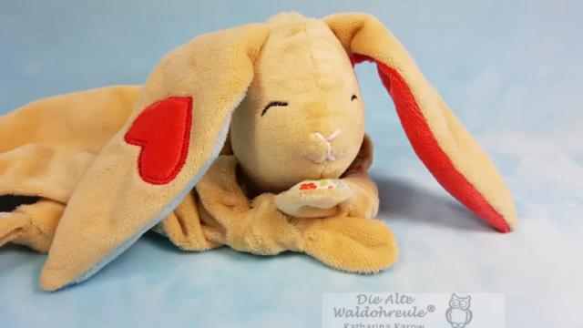 Schnuffeltuch Hase Lilly Kopf