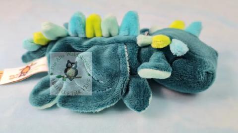 Schnuffeltuch Glücksddrachenbaby in smaragd