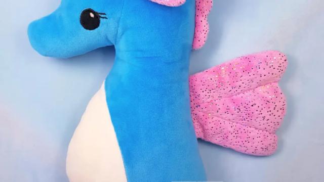 Seepferdchen Valentina in blau