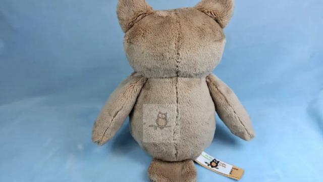 Fluffel-Waldohreule von hinten