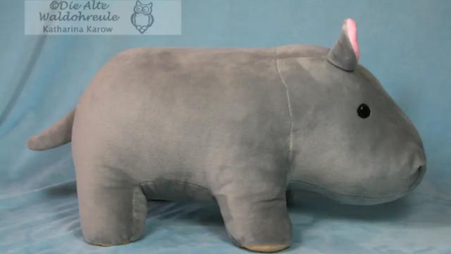 Fluffel-Nilpferd Nolli Seite