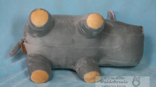 Fluffel-Nilpferd Nolli unten