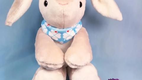 Fluffel Hase Winnie sitzend